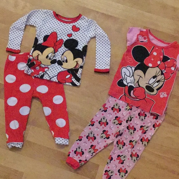 minnie mouse pjs baby